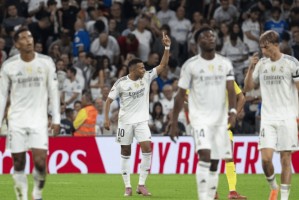 足坛悲喜一夜！皇马1-1爆冷，罗马0-1那不勒斯，国米2-0终结2连败